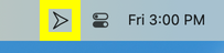 1Focus icon in the menu bar