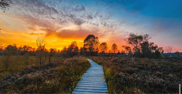 El Brackvenn al atardecer