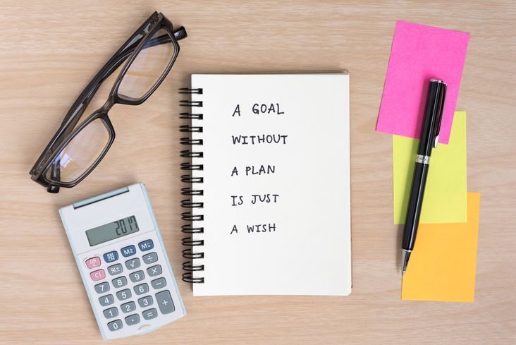 Frase motivacional: Una meta sin un plan es solo un deseo