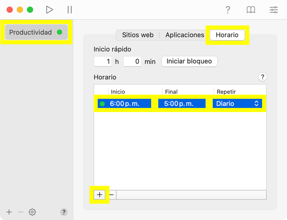 Limita el tiempo de pantalla a 60 minutos diarios